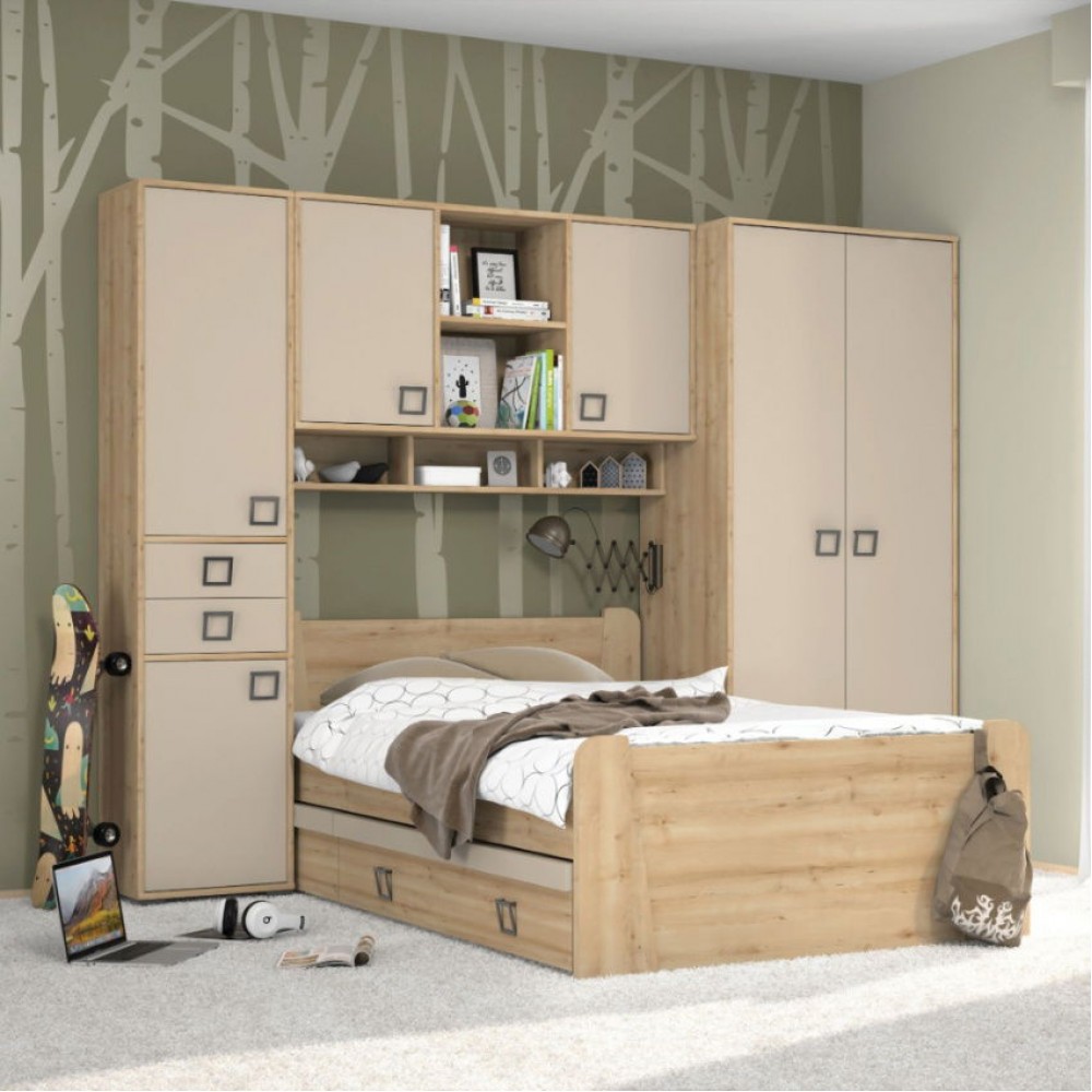 Κρεβάτι Riddle 120-Δρυς