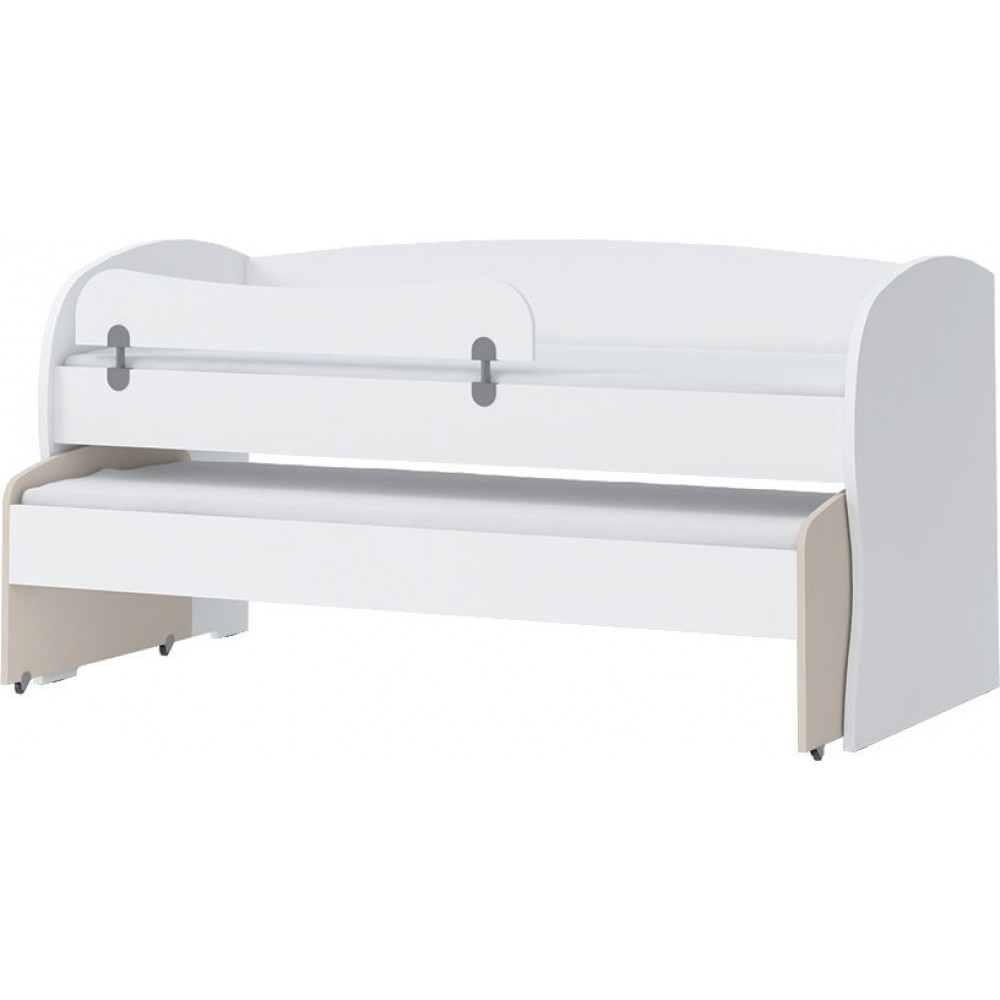 Κρεβάτι Riddle plus-Λευκό-Sand