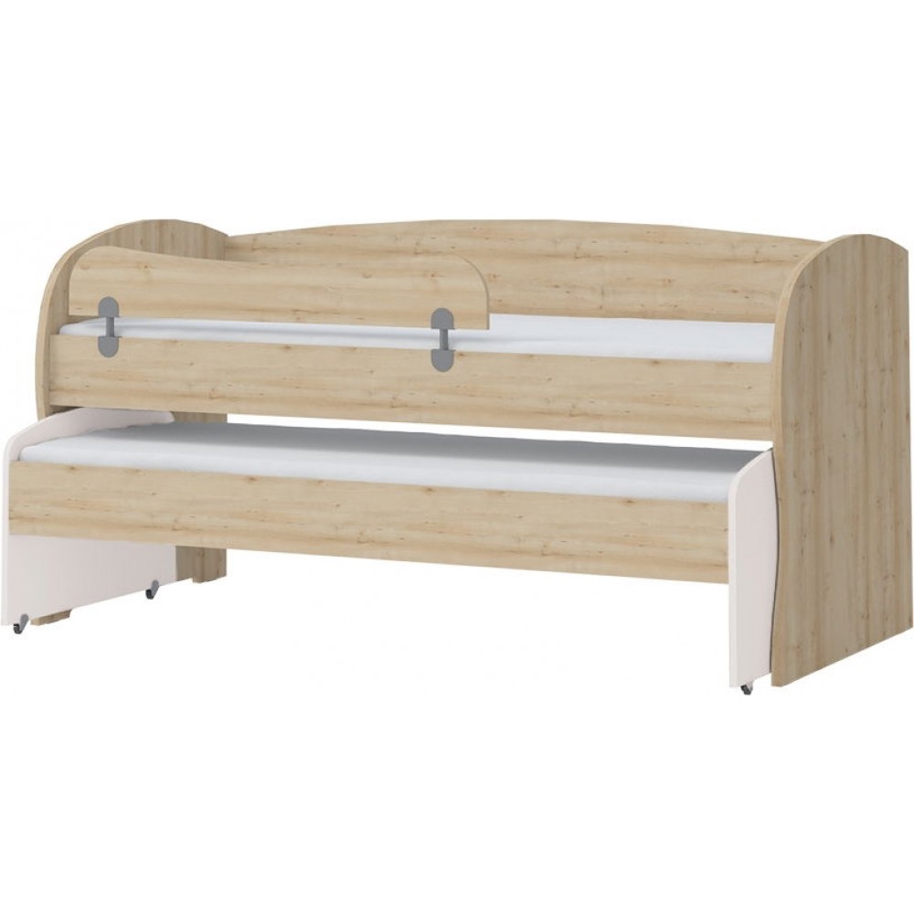 Κρεβάτι Riddle plus-Δρυς-Λευκό