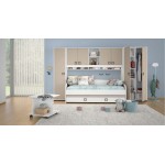 Κρεβάτι Riddle 90-Λευκό