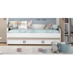 Κρεβάτι Riddle 90-Λευκό