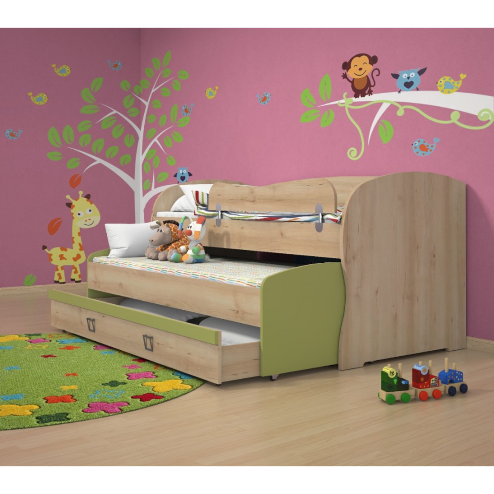 Προστατευτική μπάρα κρεβατιού JL Universal-Δρυς