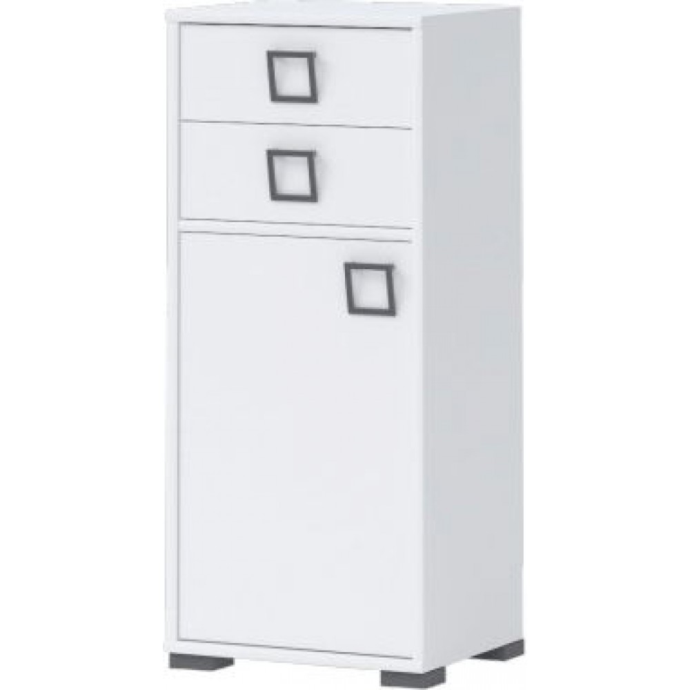 Ντουλάπι Riddle 1D2S-Λευκό