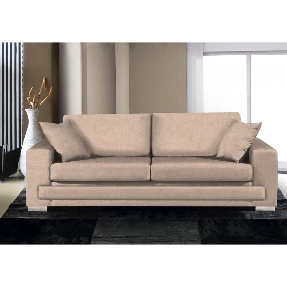 Καναπές Matrix Διθέσιος-165φ 90β εκ-Μπεζ