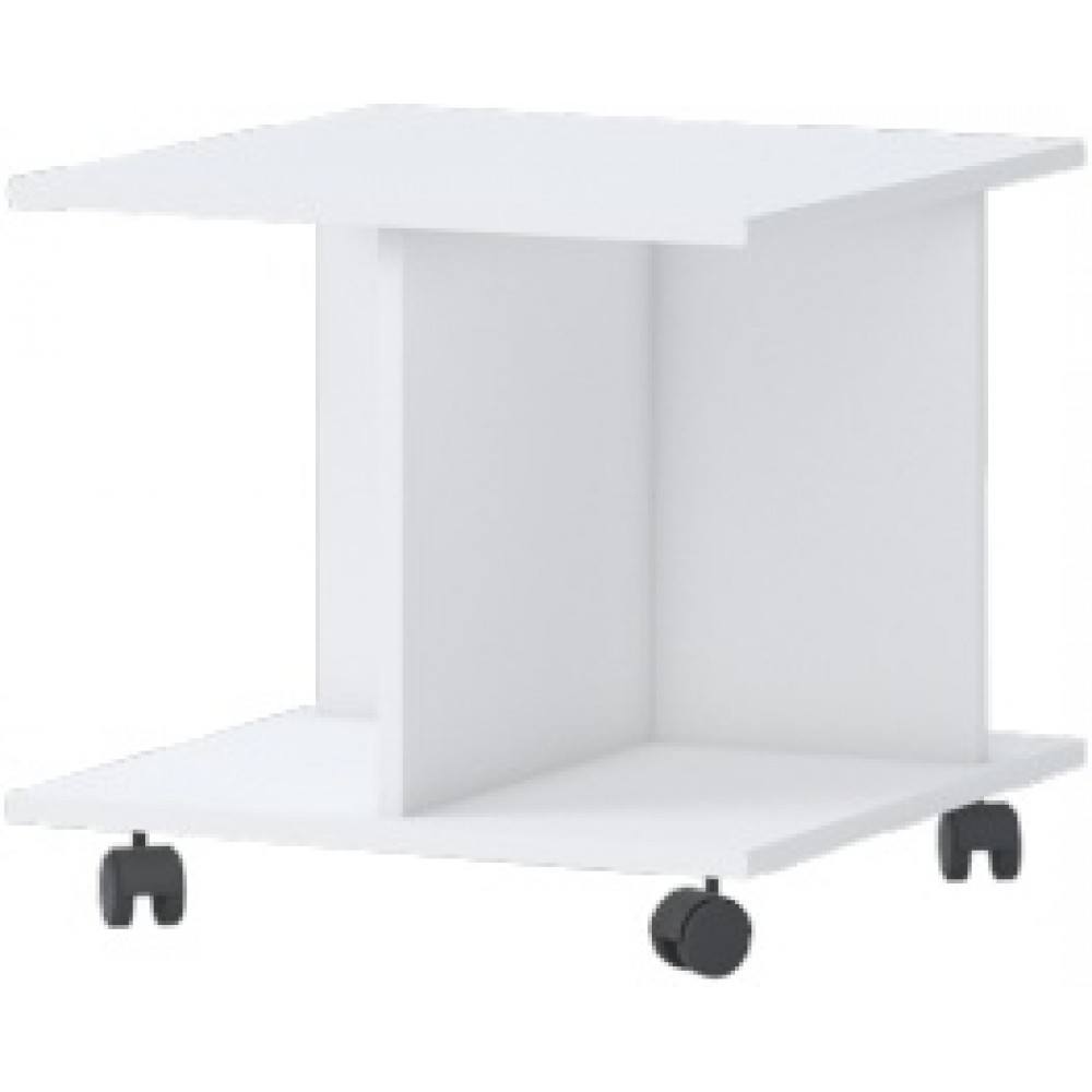 Τραπεζάκι τροχήλατο Riddle-Λευκό