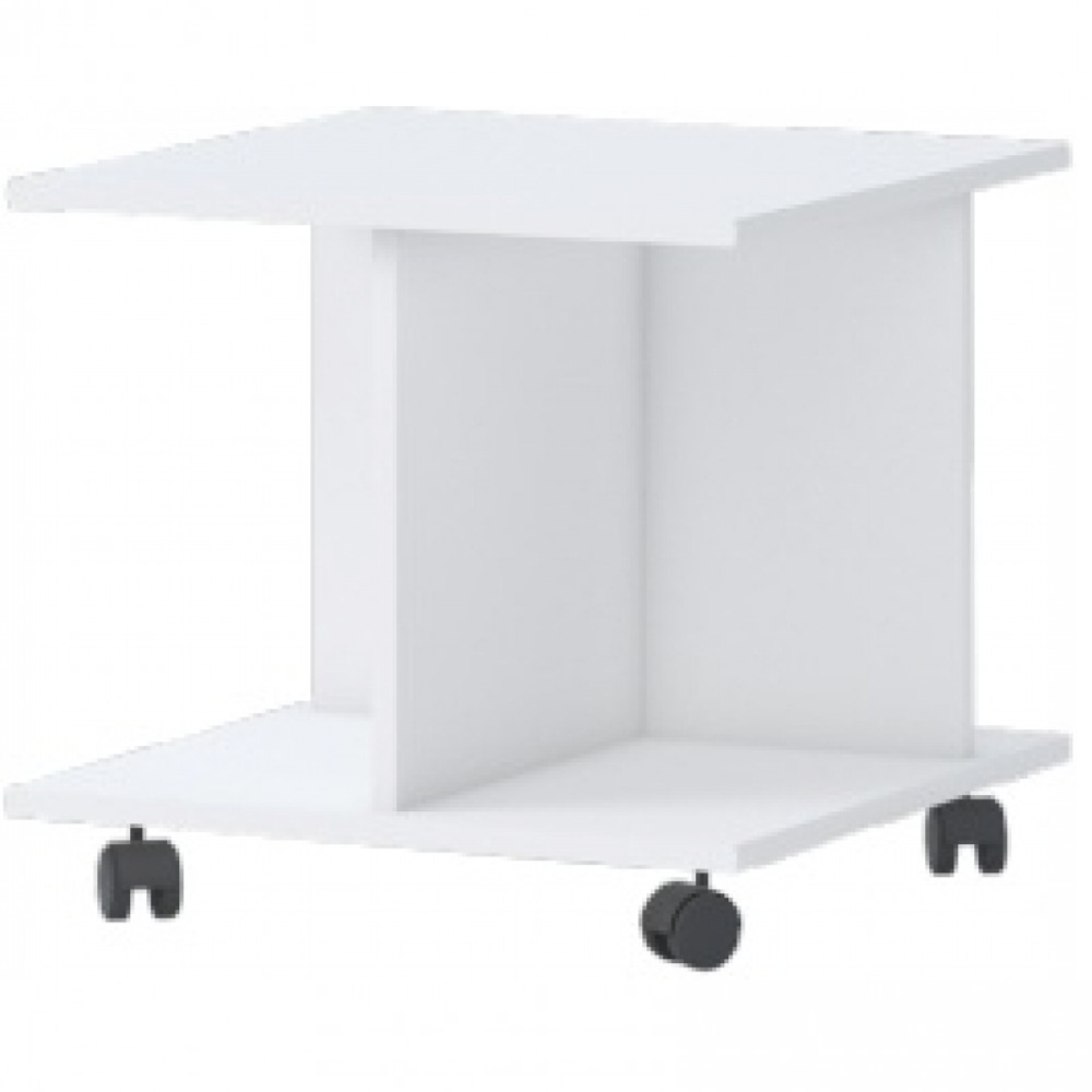 Τραπεζάκι τροχήλατο Riddle-Λευκό