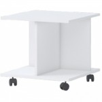 Τραπεζάκι τροχήλατο Riddle-Λευκό