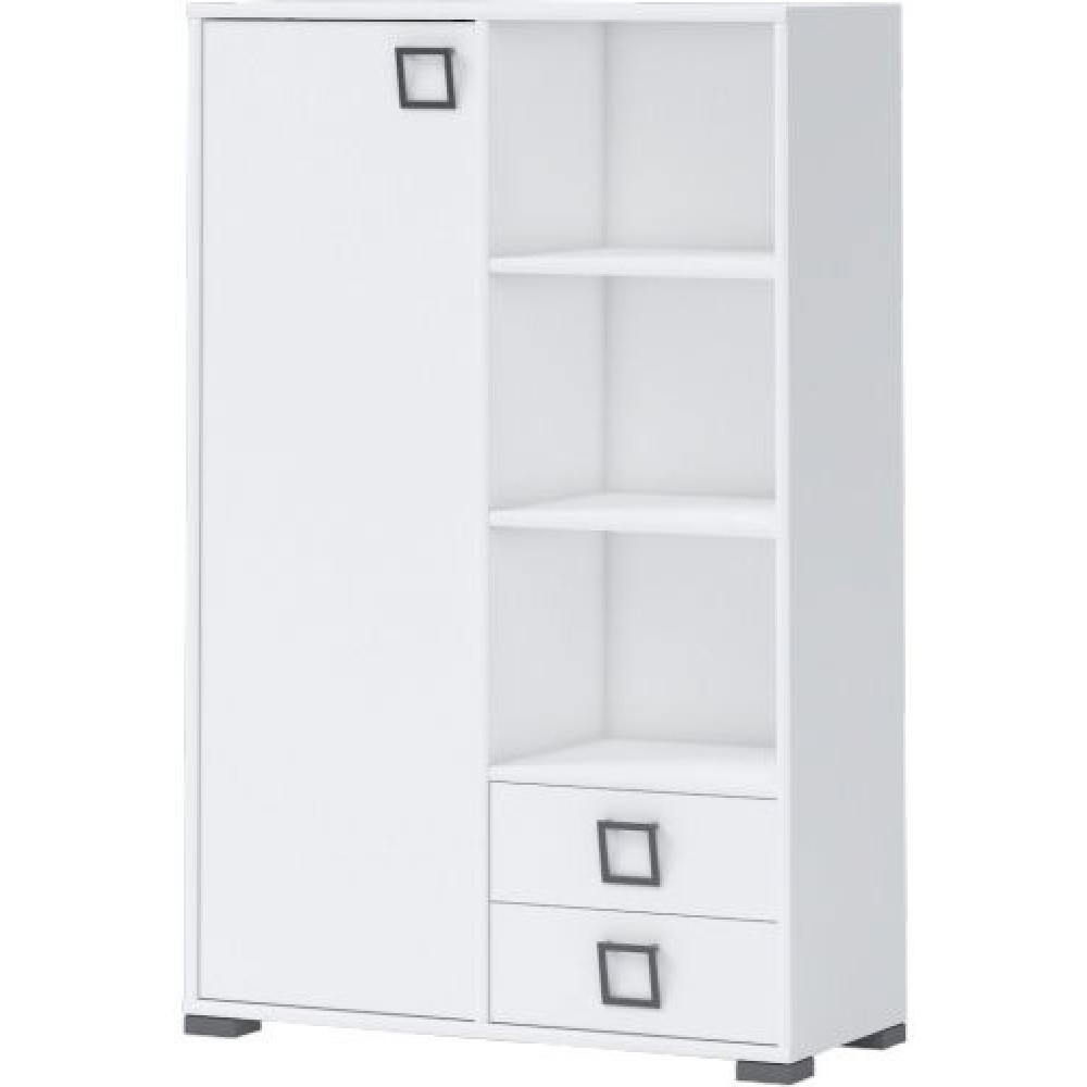 Ντουλάπι Riddle 1D2S plus-Λευκό