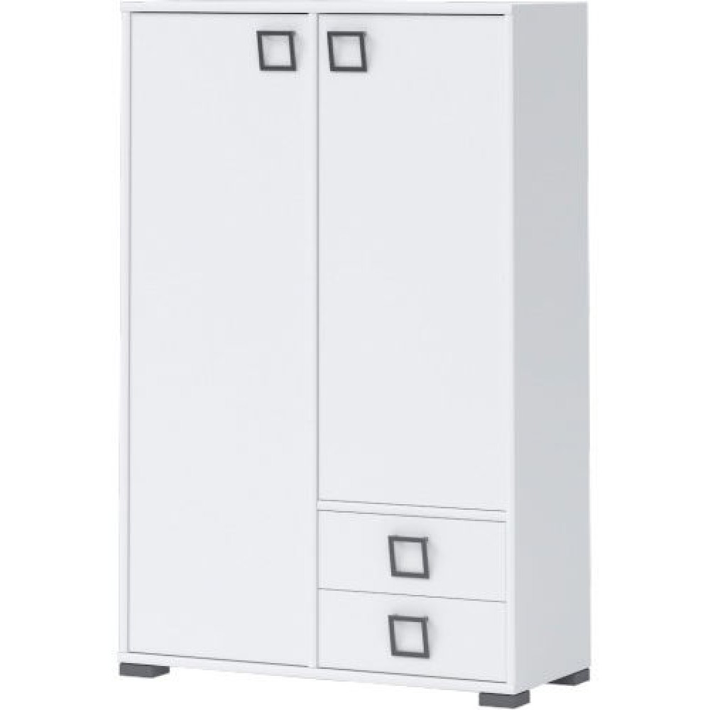 Ντουλάπι Riddle 2D2S-Λευκό