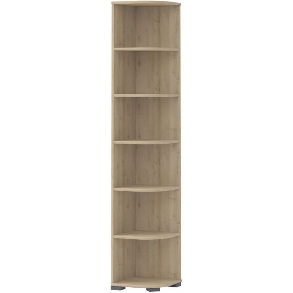 Ραφιέρα γωνιακή Riddle-Δρυς