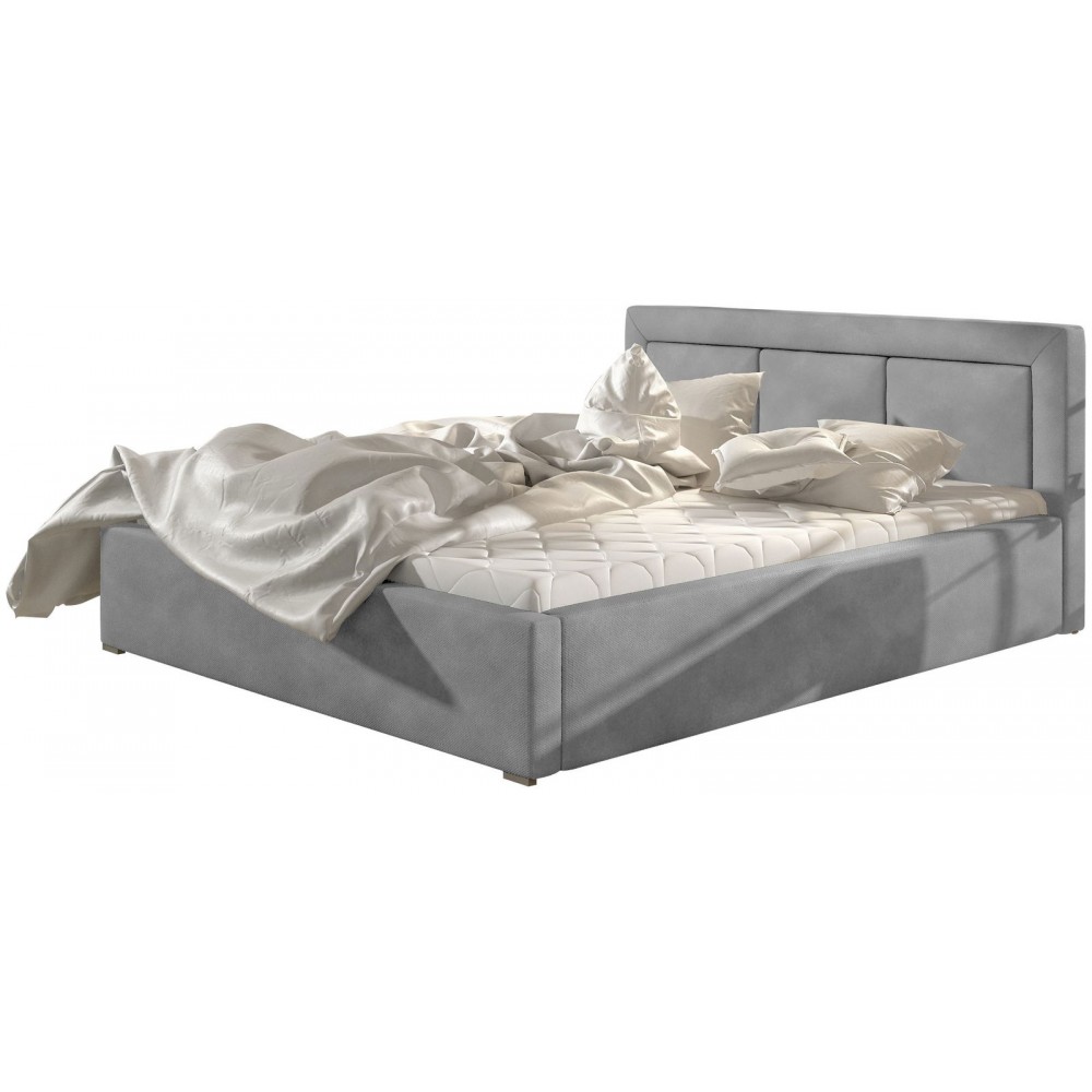 Επενδυμένο κρεβάτι Belluga-Gkri-180 x 200-Με μηχανισμό ανύψωσης