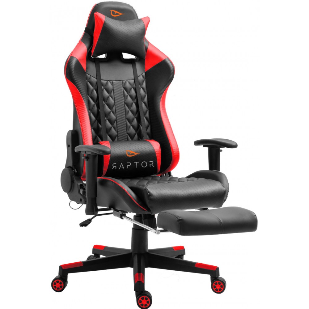 Καρέκλα Gaming Raptor Spectre-Κόκκινο 53x48