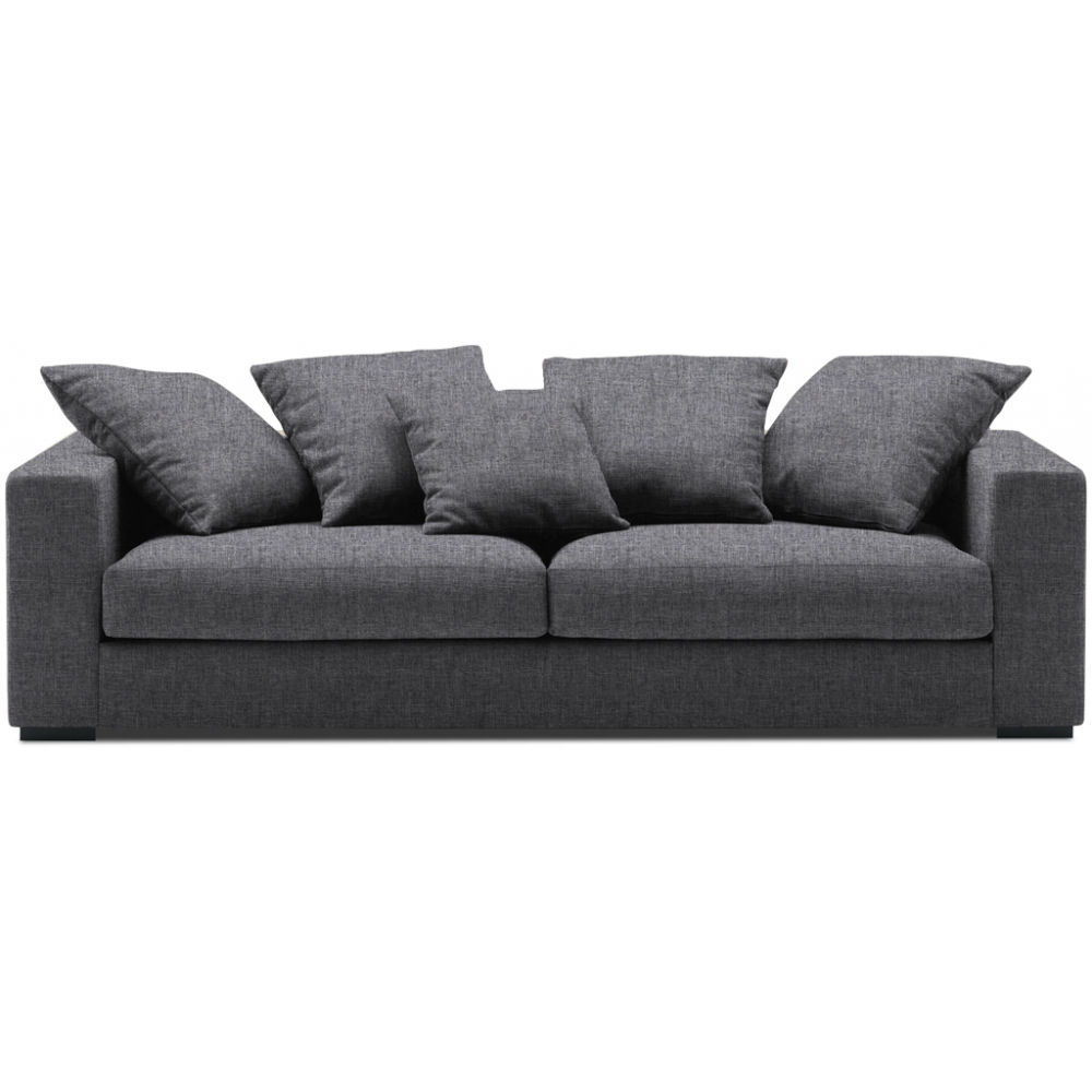 Καναπές Pilo Τριθέσιος-205φ 90β εκ.-Γκρι