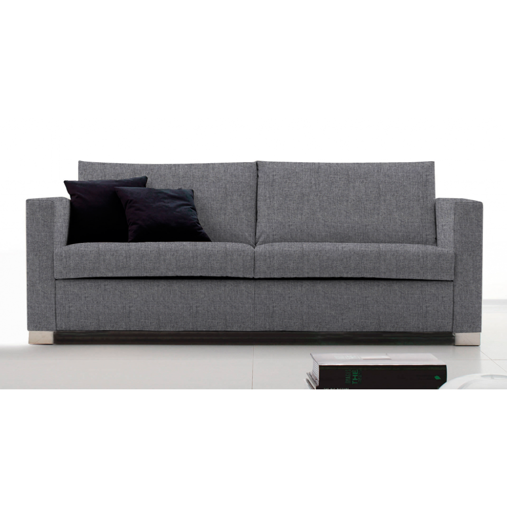 Καναπές Smart Τριθέσιος-185φ 90β εκ-Γκρι
