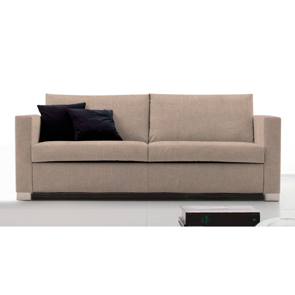 Καναπές Smart Τριθέσιος-205φ 90β εκ.-Μπεζ