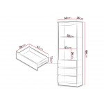 Βιβλιοθήκη Rack 3D-Leuko