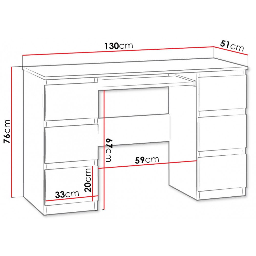 Γραφείο Kuba-Λευκό