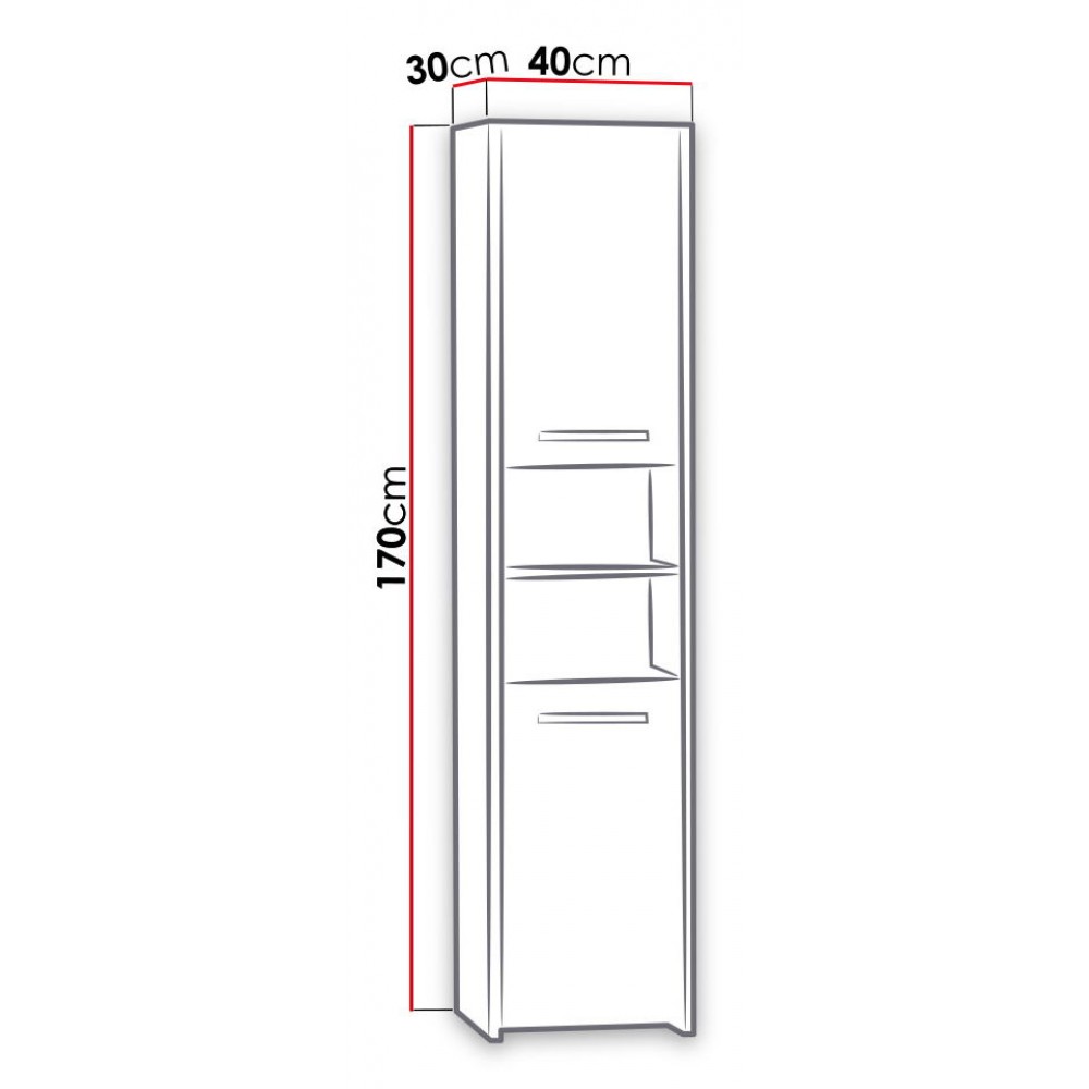 Στήλη μπάνιου Nemesis-Μήκος 40 εκ.