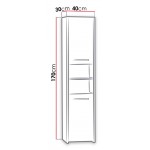 Στήλη μπάνιου Nemesis-Μήκος 40 εκ.