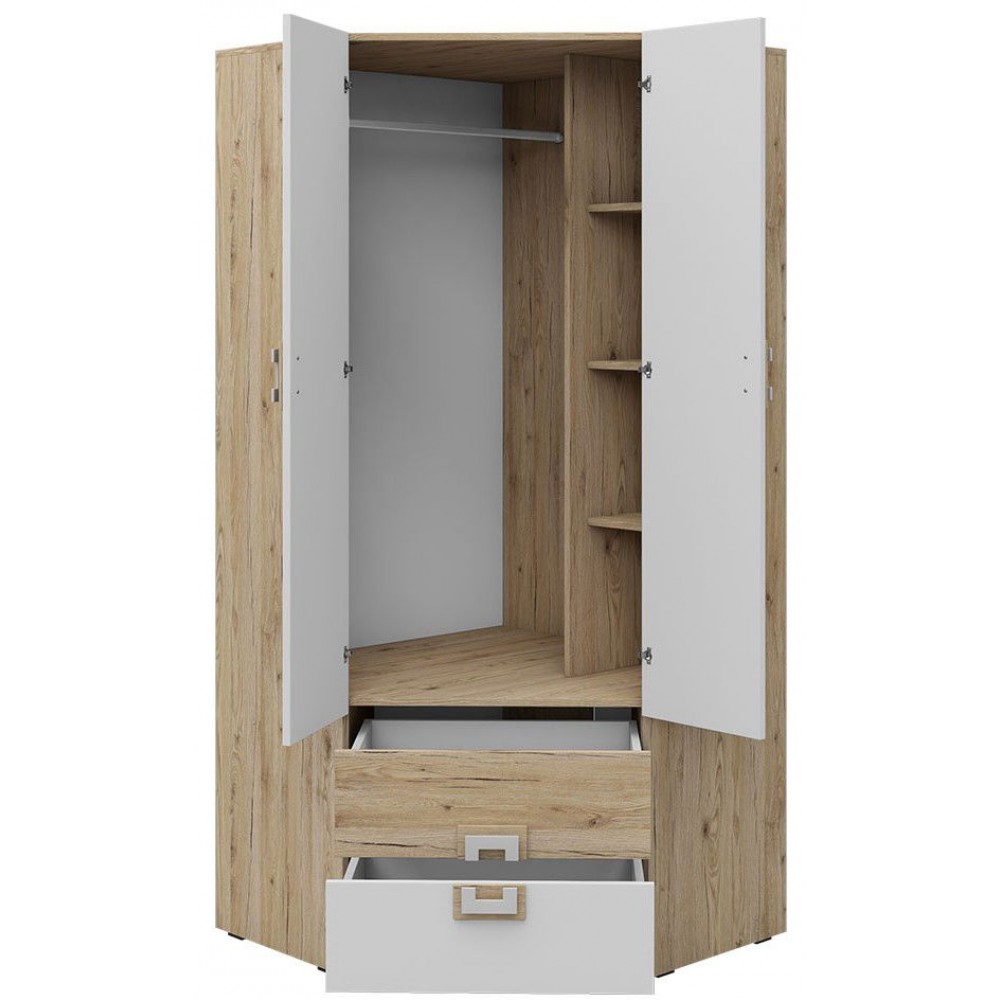 Γωνιακή ντουλάπα Nico