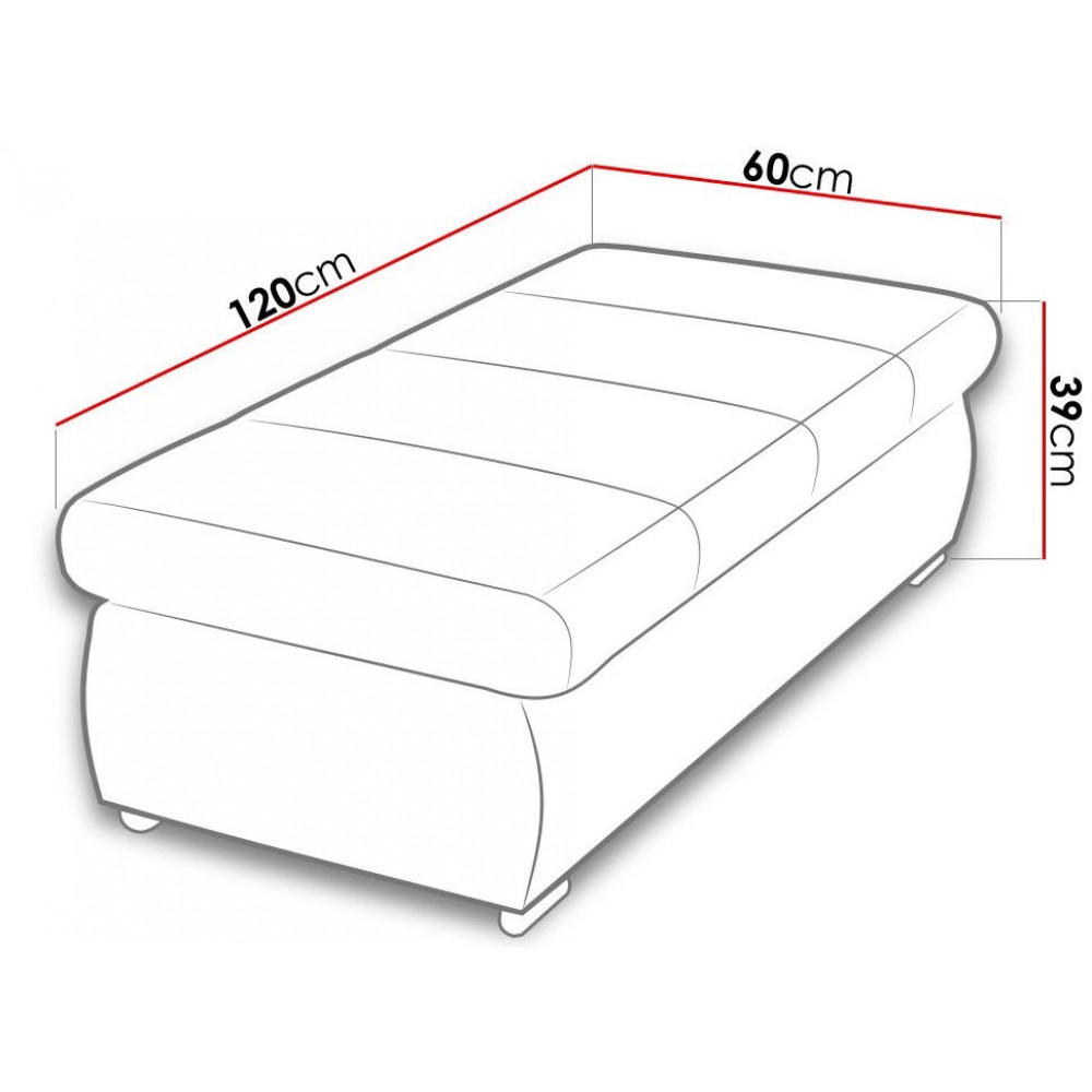 Πουφ Bangkok Plus-Prasino