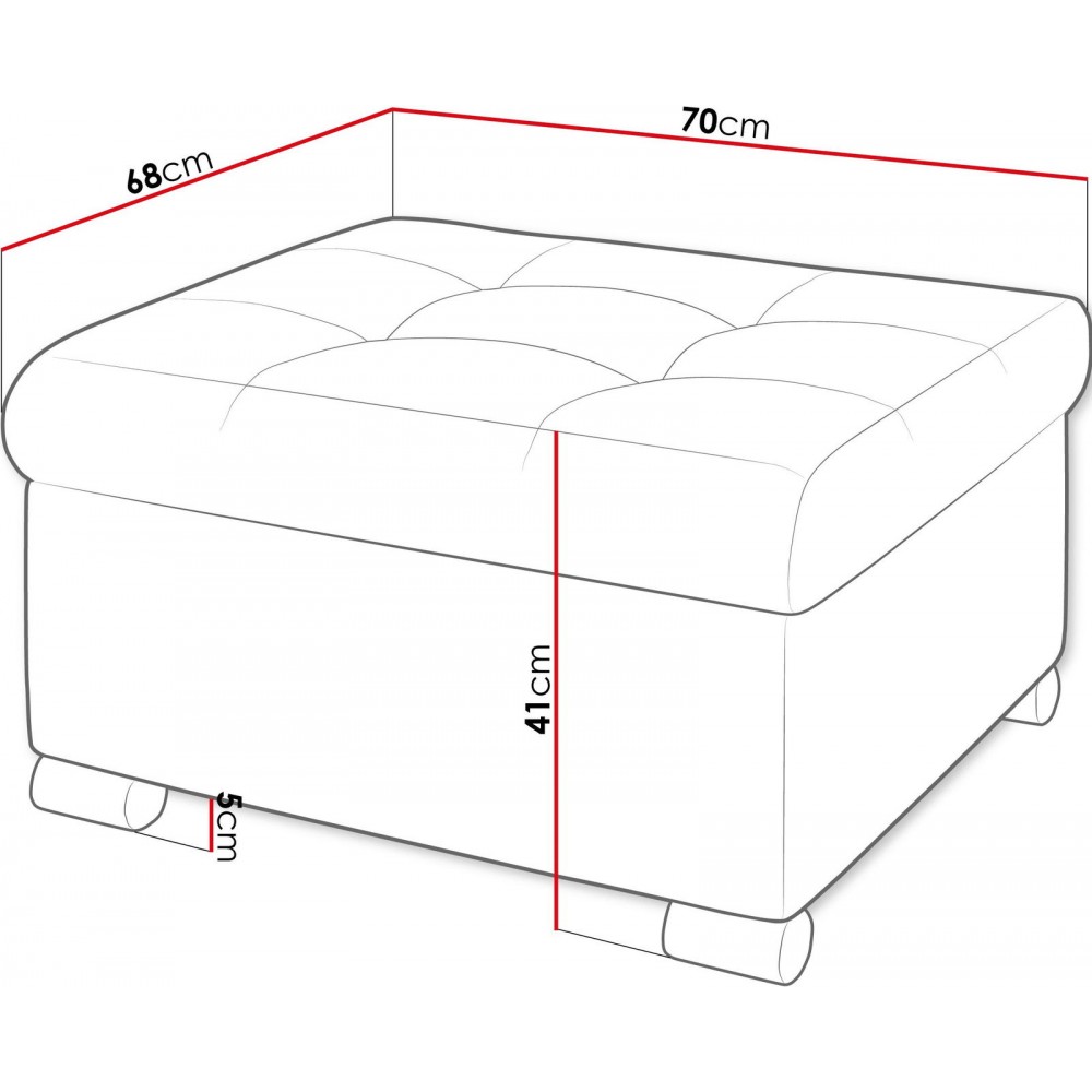 Πουφ Niko-Kyparissi