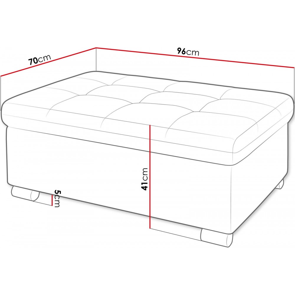 Πουφ Niko plus-Kyparissi