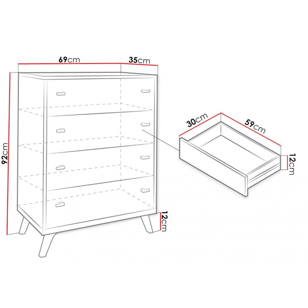 Συρταριέρα Falco III