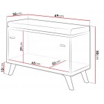 Παπουτσοθήκη με κάθισμα Falco IV