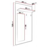 Πάνελ - Κρεμάστρα Falco VI