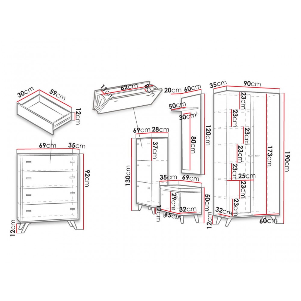 Σετ υποδοχής Falco