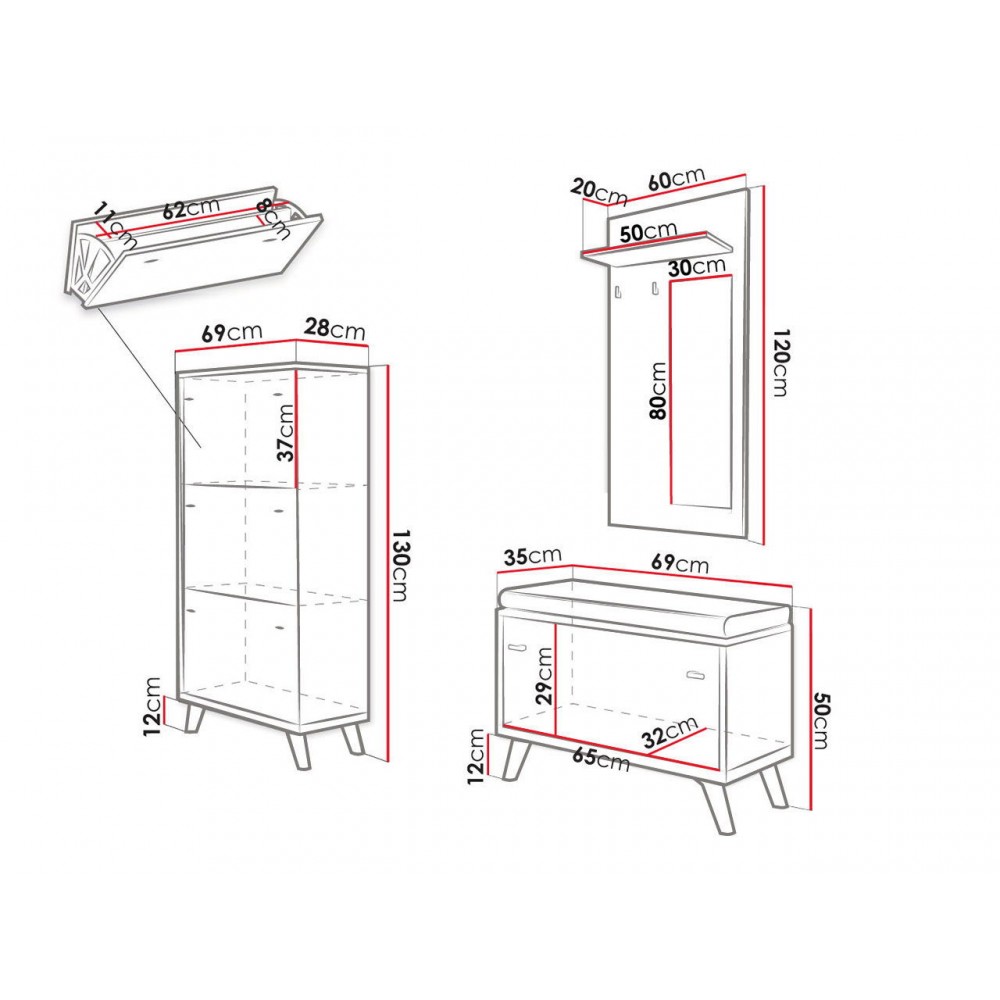 Σετ υποδοχής Falco