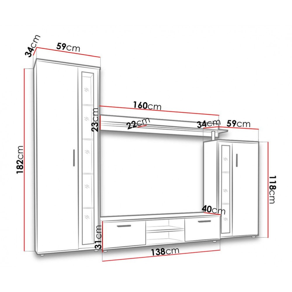 Σύνθεση σαλονιού Bentley-Leuko-Mauro