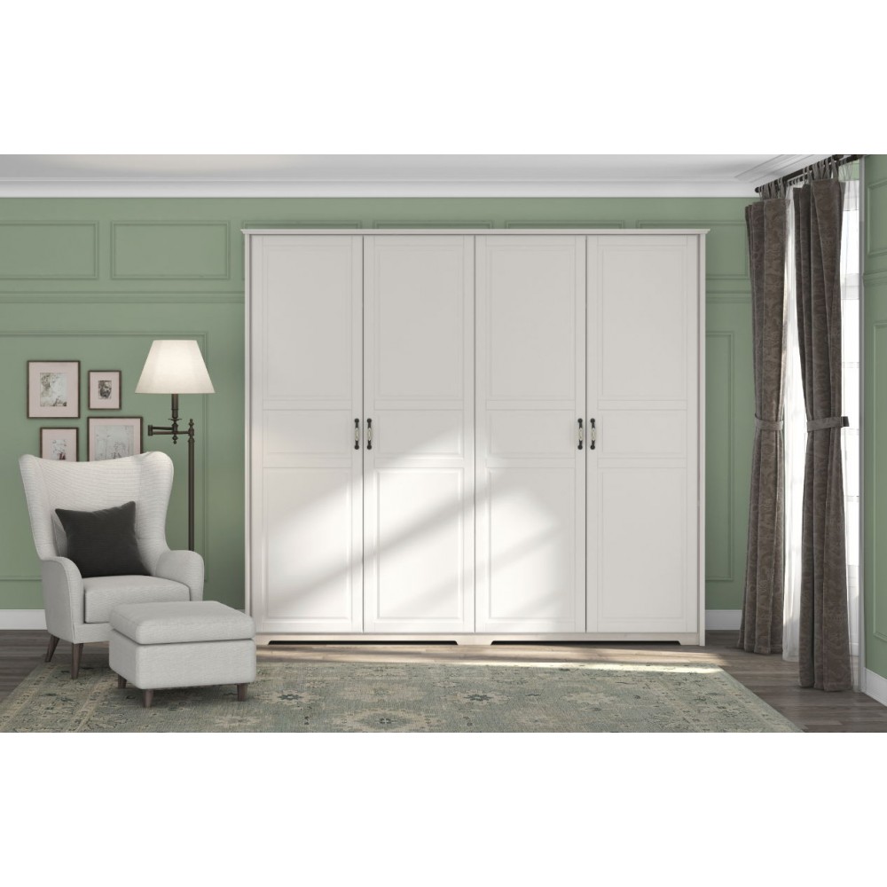 Ντουλάπα τετράφυλλη Toscana 4D