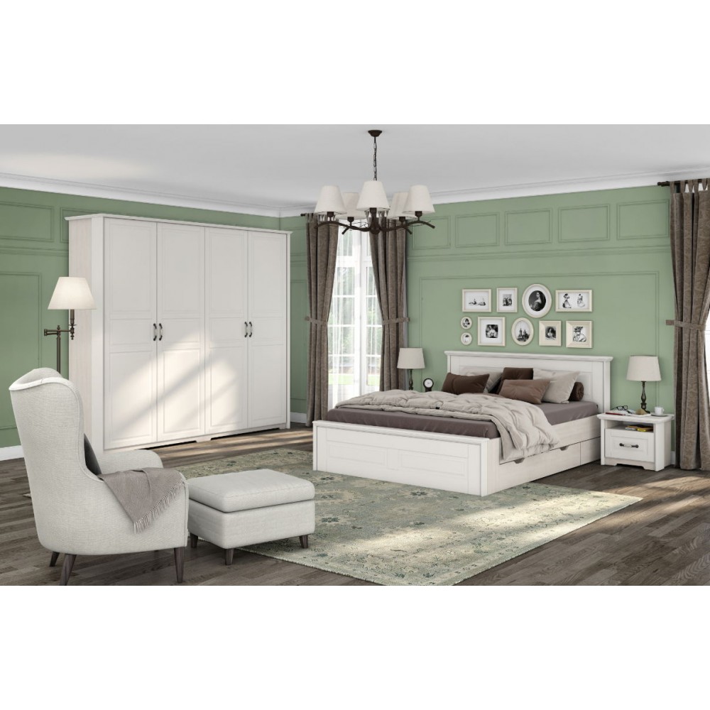 Ντουλάπα τετράφυλλη Toscana 4D