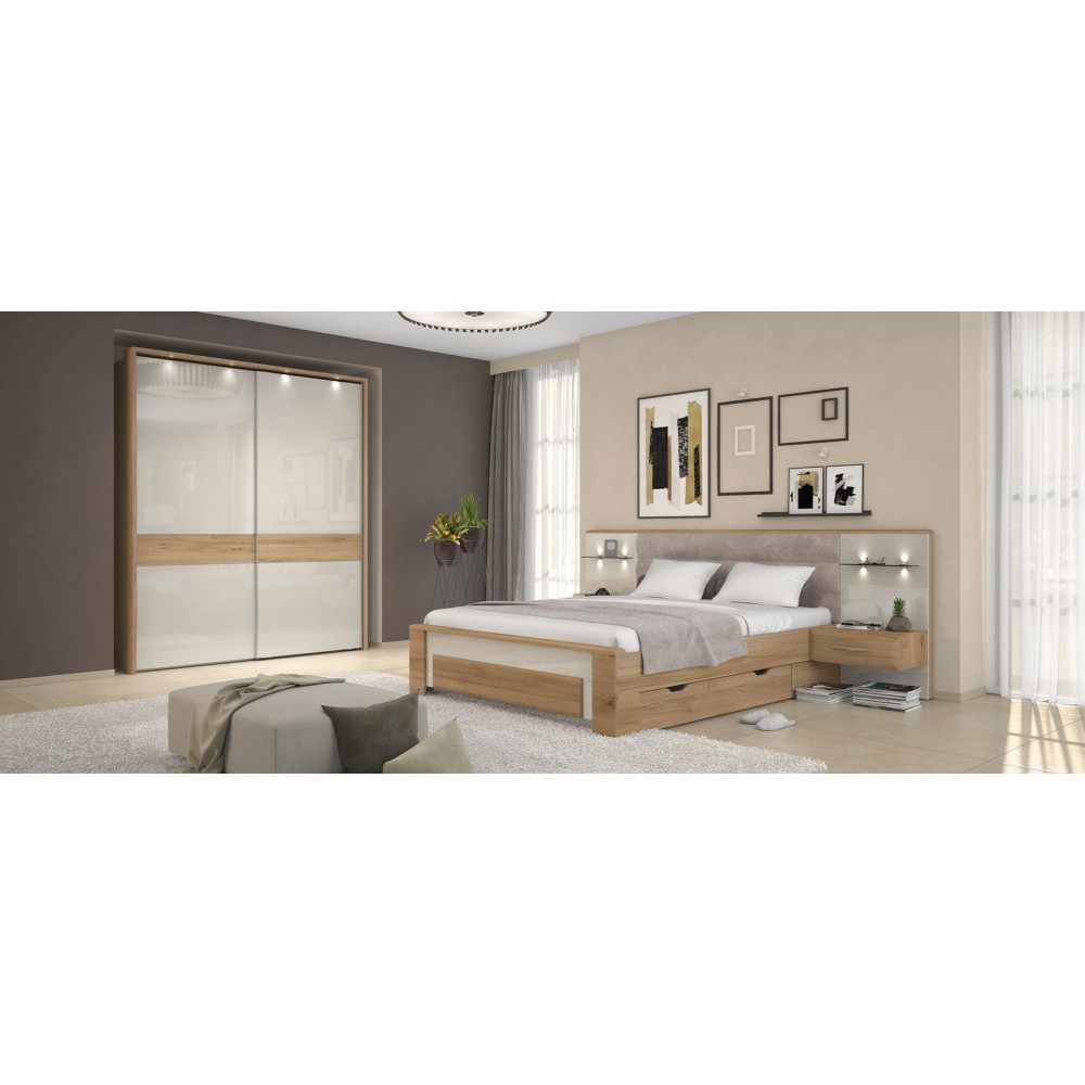 Ντουλάπα συρόμενη Giallo 230