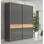 Ντουλάπα συρόμενη δίφυλλη Agate 180