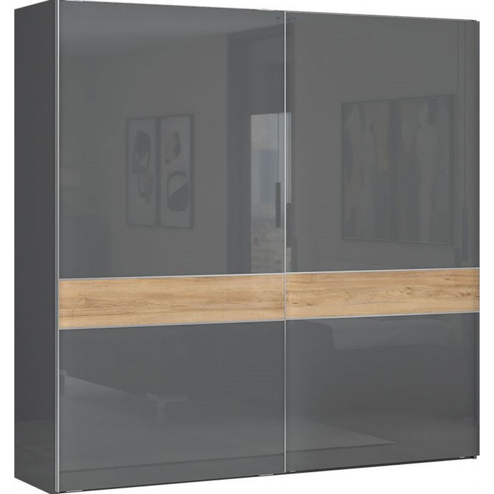 Ντουλάπα συρόμενη δίφυλλη Agate 230