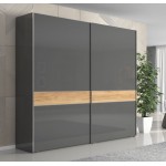 Ντουλάπα συρόμενη δίφυλλη Agate 230