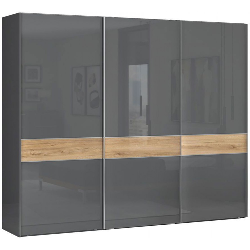 Ντουλάπα συρόμενη τρίφυλλη Agate 280