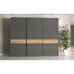 Ντουλάπα συρόμενη τρίφυλλη Agate 280