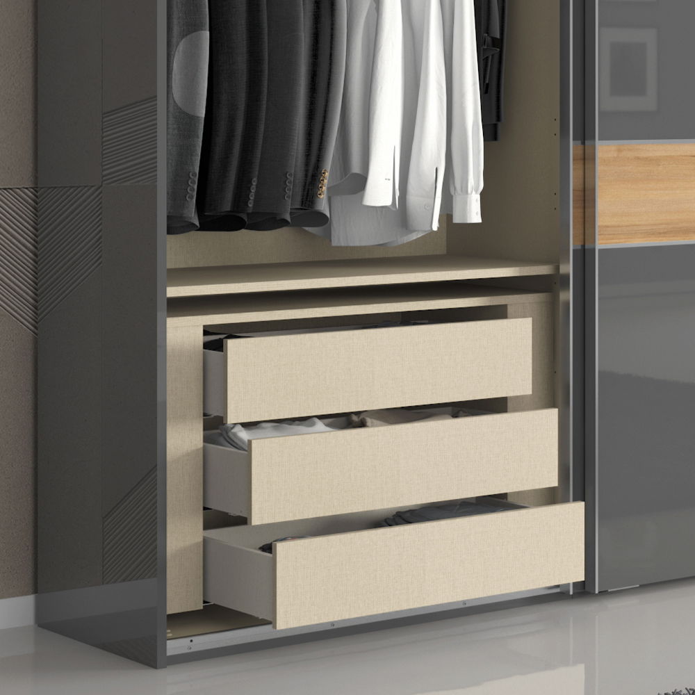 Συρταριέρα ντουλάπας JL Universal-Mpez