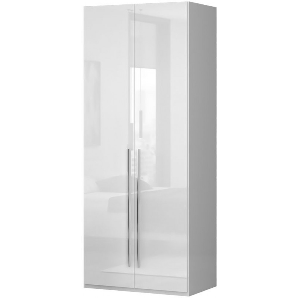 Ντουλάπα δίφυλλη Realm 2D-Λευκό