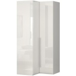 Ντουλάπα γωνιακή Realm-Μπεζ