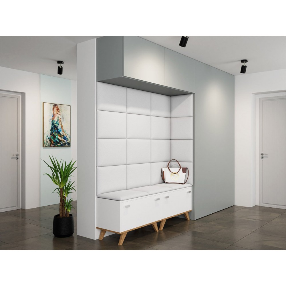 Επενδυμένο Πάνελ τοίχου 30x30-Leuko