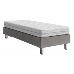 Επενδυμένο κρεβάτι Lux-Baza-Gkri-200 x 90 x 30