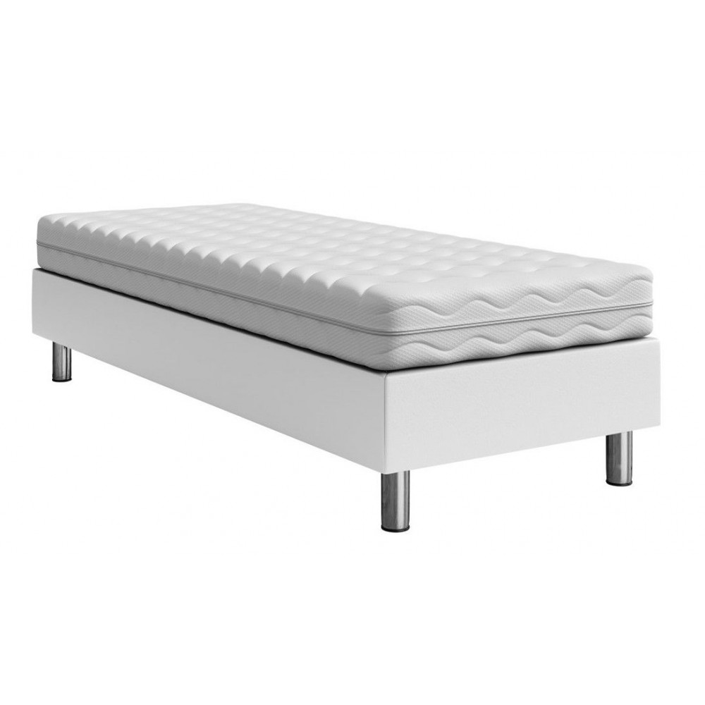 Επενδυμένο κρεβάτι Lux-Baza-Leuko-200 x 80 x 30