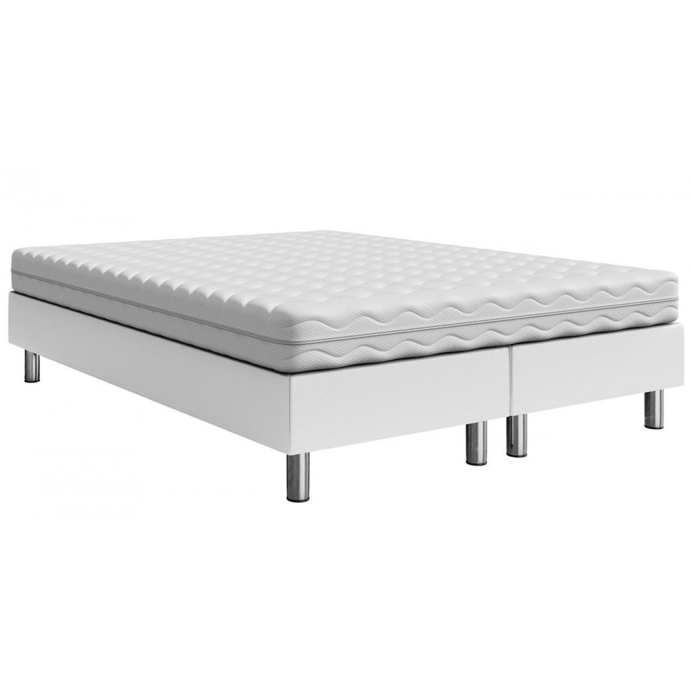 Επενδυμένο κρεβάτι Lux-Baza-Leuko-200 x 160 x 30