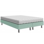 Επενδυμένο κρεβάτι Lux-Baza-Menta-200 x 160 x 30