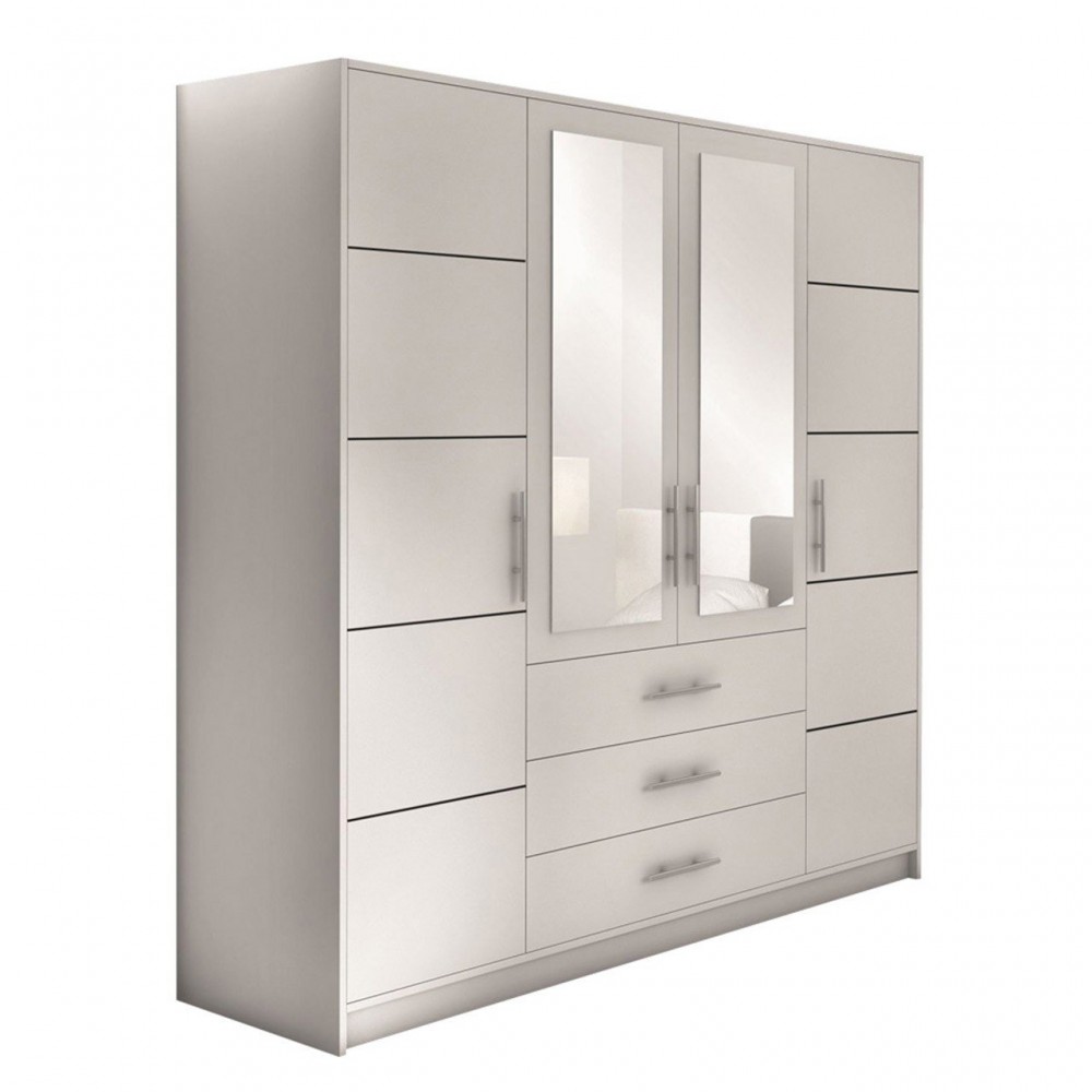 Ντουλάπα Bali 4D τετράφυλλη-Fusiko